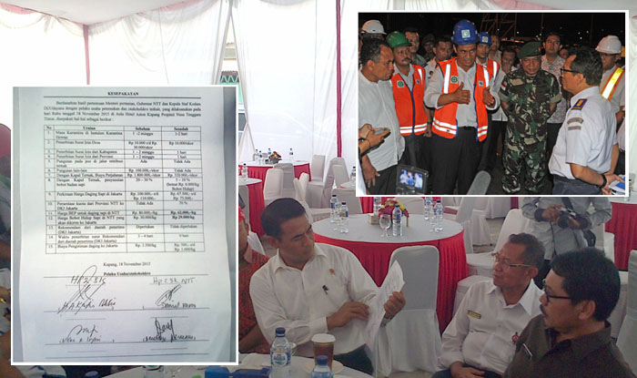 Kapal Ternak yang Pertama Kali Implementasikan Tol Laut Gagasan Presiden Jokowi